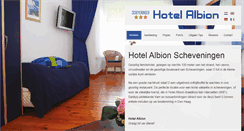 Desktop Screenshot of hotelalbion.nl