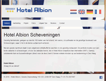 Tablet Screenshot of hotelalbion.nl